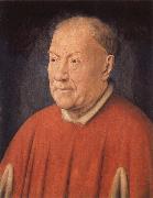 Jan Van Eyck Cardinal Niccolo Albergati oil painting artist
